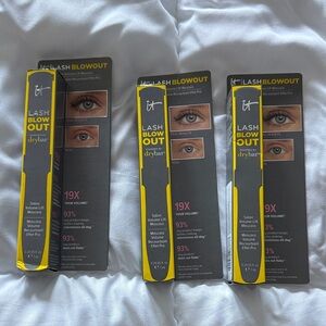 3 IT Cosmetics Lash Blowout Mascaras - Bold Black - all 3 for $20